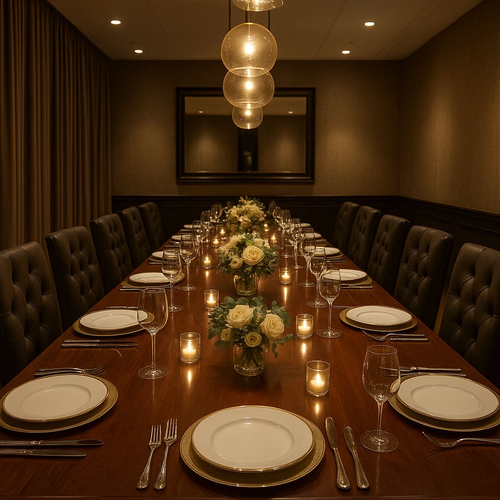 Privater Dining-Raum